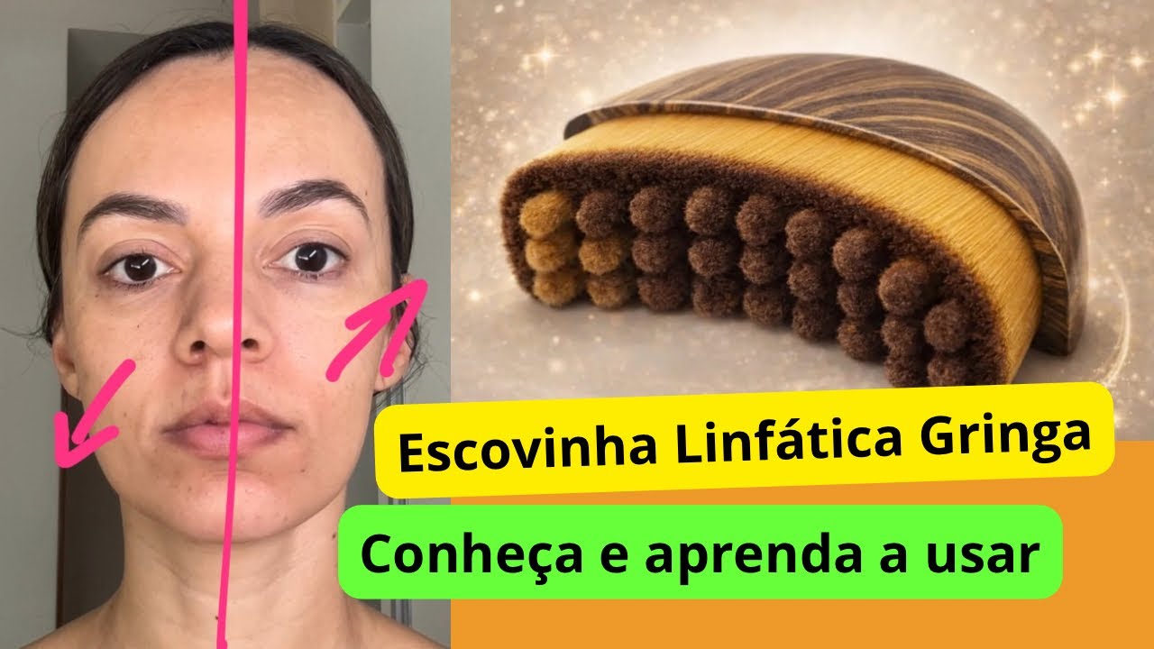 Desincha e dá um UP no Rosto! Conheça a Escovinha Linfática famosa 