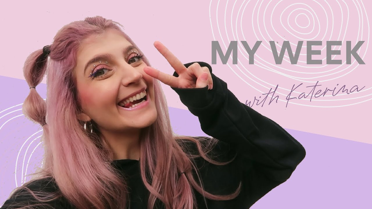 Bubble hair, PR unboxing & mini super market haul | katerinaop22