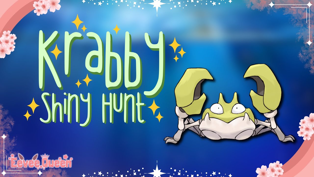 pokémon shield: shiny krabby masuda hunt!! :] #shorts