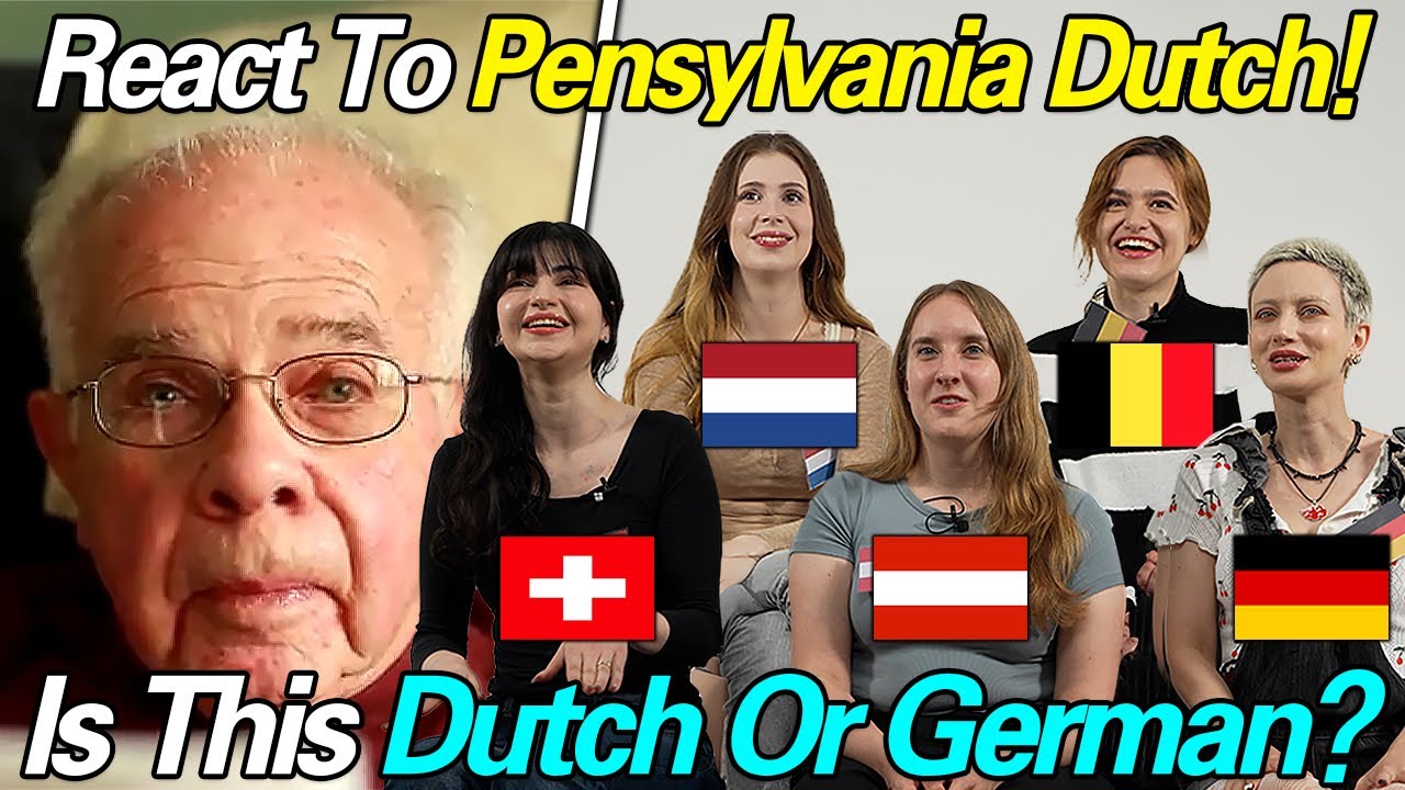 German & Dutch Speakers React to Pensylvania Dutch! Can They Understand Them?