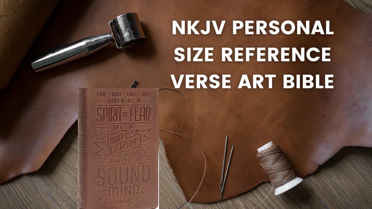 NKJV Personal Size Verse Art Cover Bible