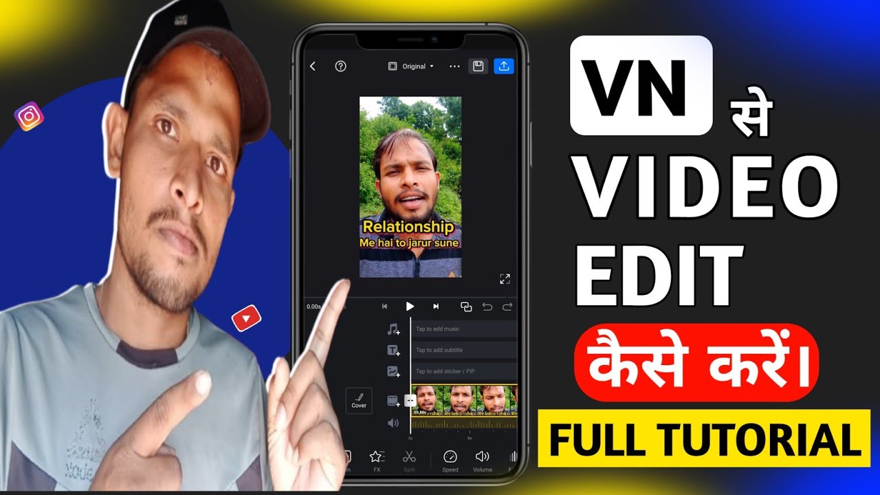 VN Se Video Edit kaise kare | VN app se editing kaise kare | VN Video Editor full tutorial in Hindi 