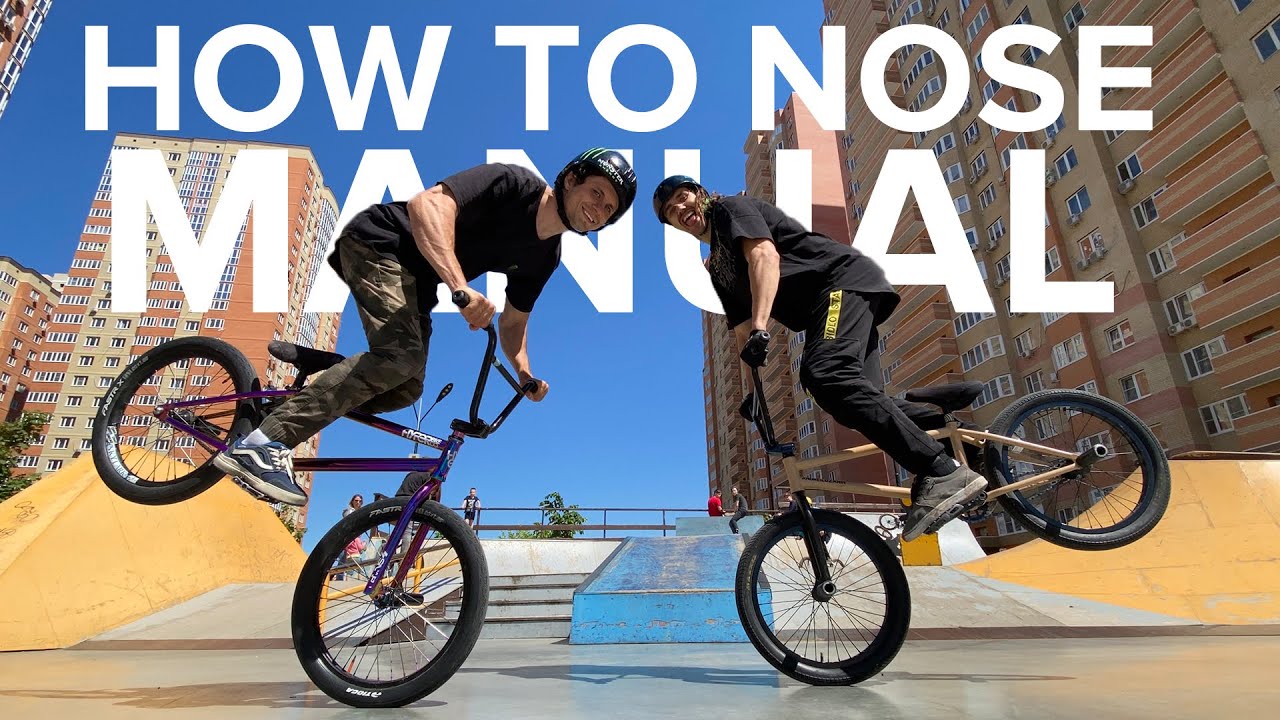 Как делать NOSE MANUAL на BMX? Рассказываем и учимся вместе!
