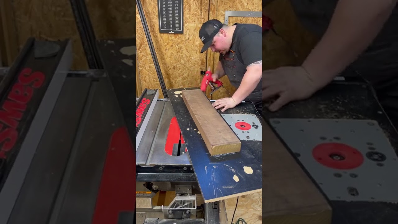 How to flatten a board without a jointer.