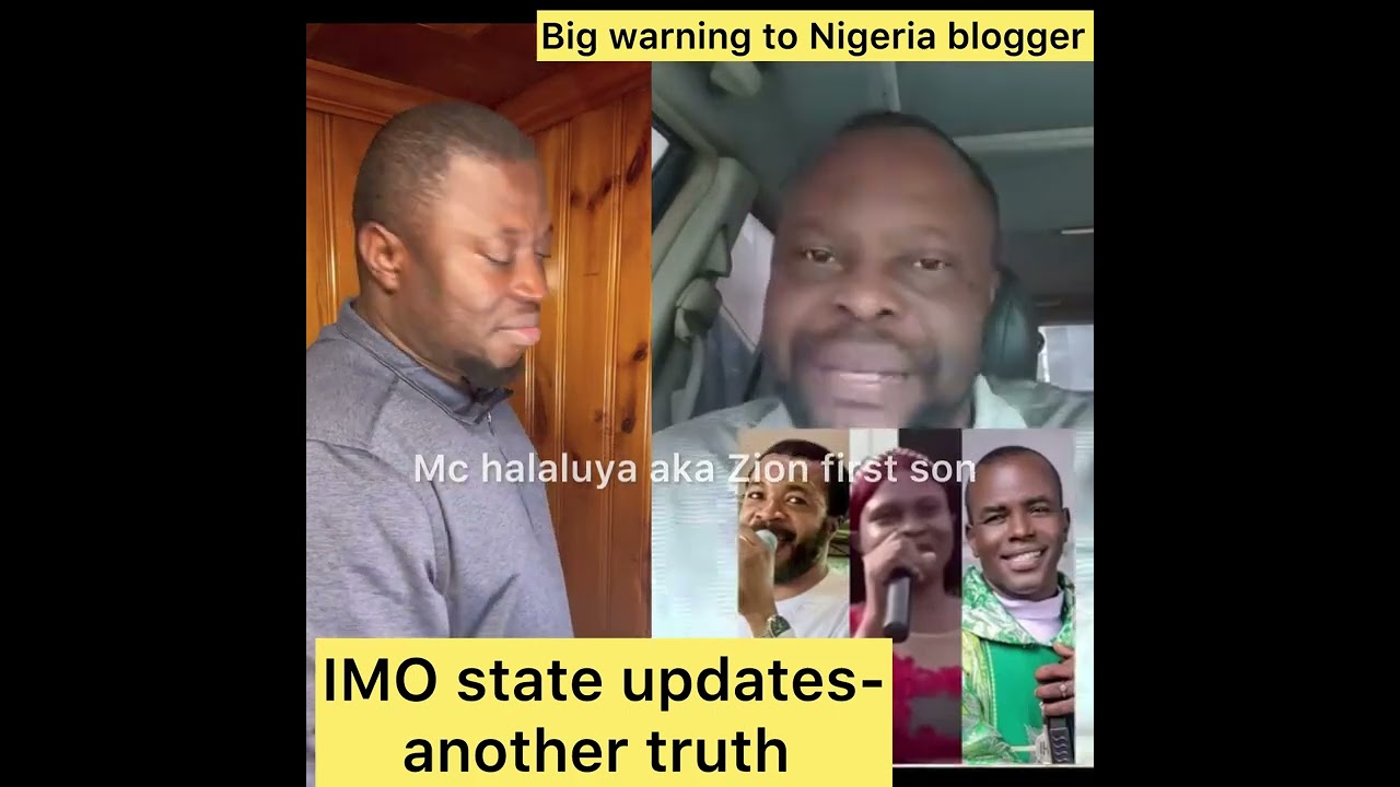 SERIOUS WARING TO NIGERIA BLOGGERS | IMO STATE DROP ANOTHER TRUTH @zionprayermovementoutreach