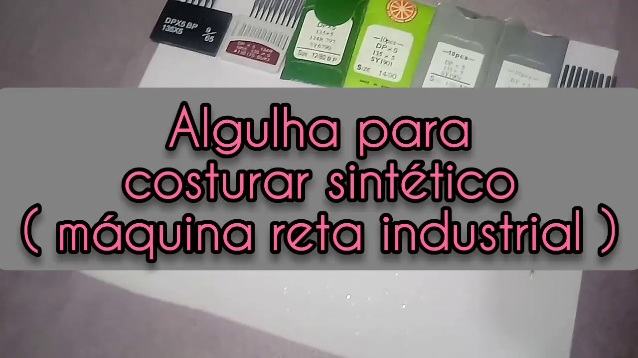 Tudo sobre agulhas para máquina reta industrial 