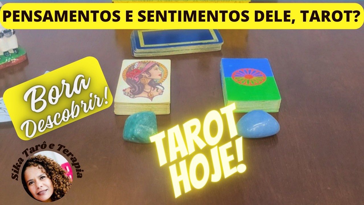 Pensamentos e sentimentos dele, tarot? O que a cartomancia te revela?