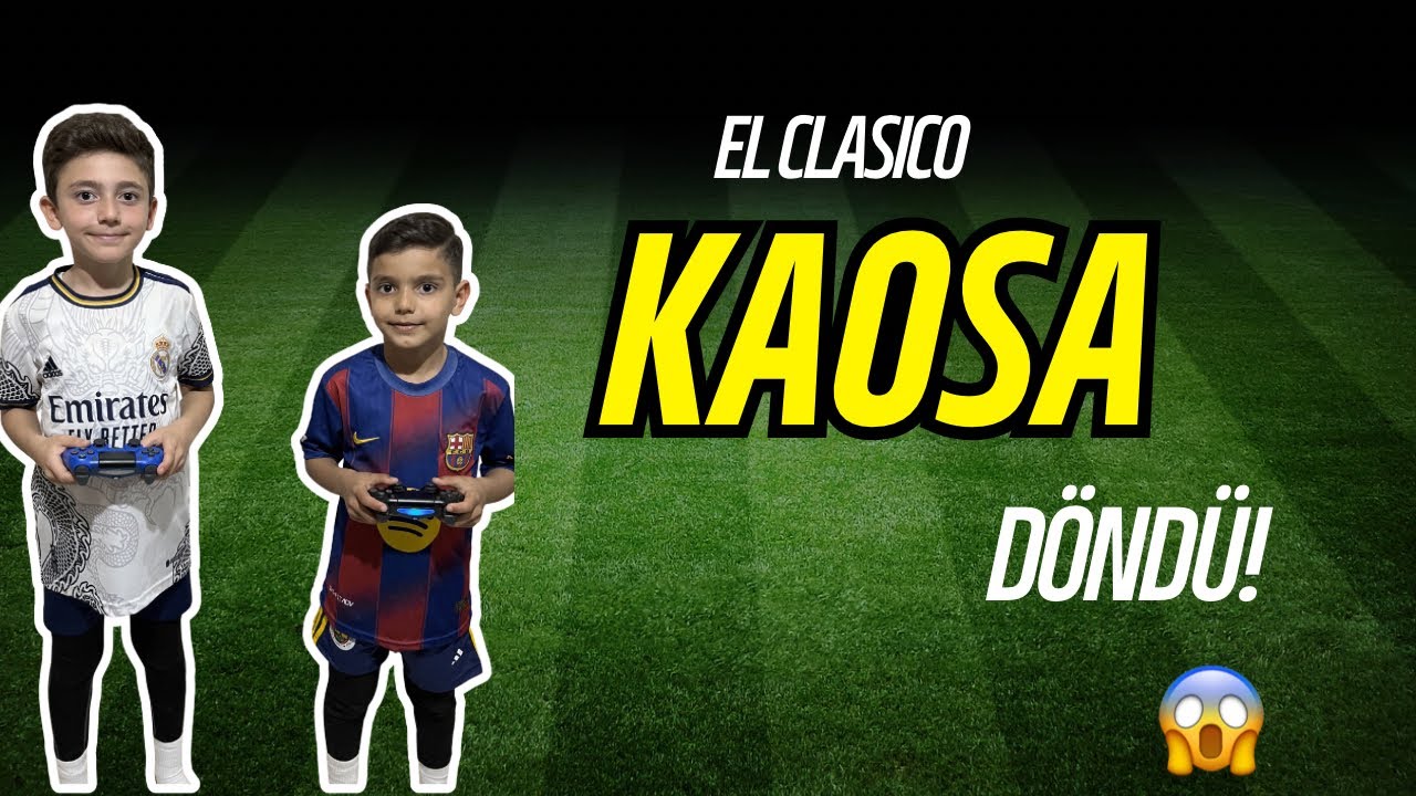 FC 26 EL CLASICO! ⚽ Real Madrid vs Barcelona | Kahkaha ve Goller 😂