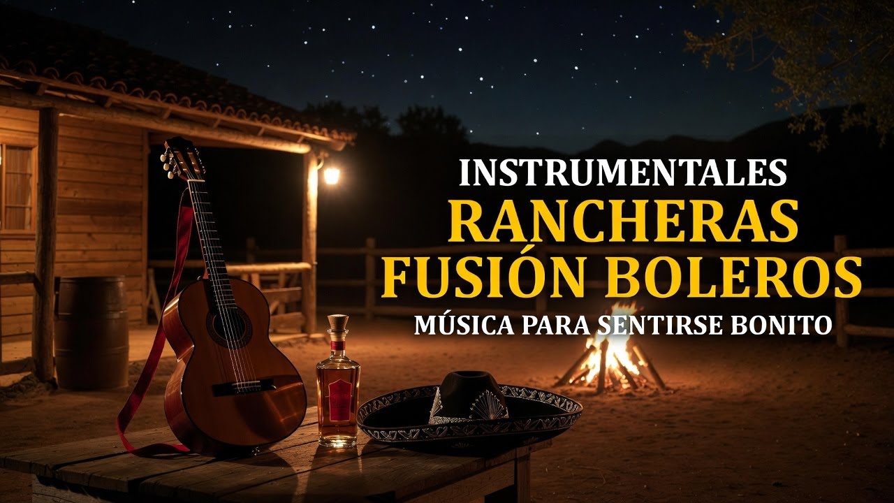 Para sentirse bonito RANCHERAS FUSION BOLEROS - Tequila y Rancheras