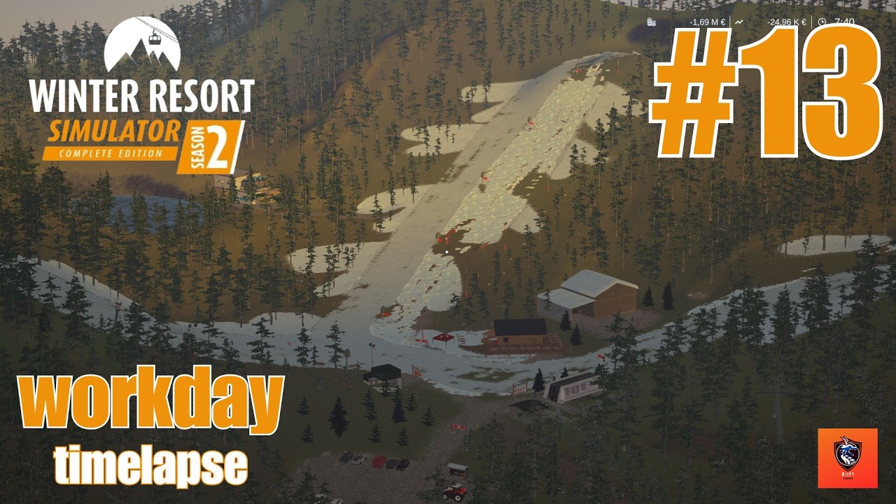 Winter Resort Simulator 2 | Part 13 – Regular Workdays on the Slopes