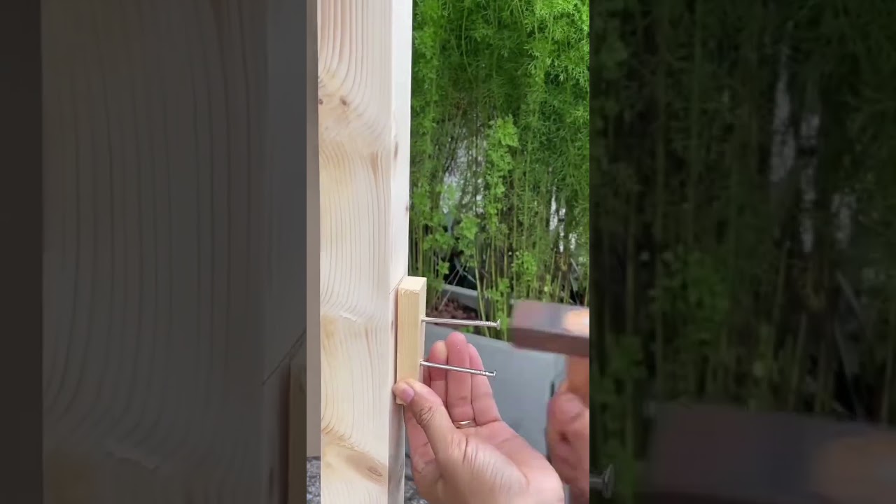 the process of connecting crossbars 