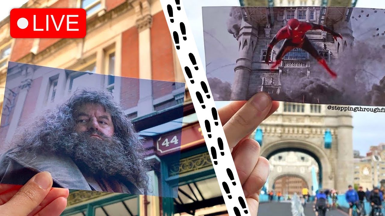 LIVE London City Movie Walking Tour incl. Harry Potter, Spider Man and Guardians of the Galaxy