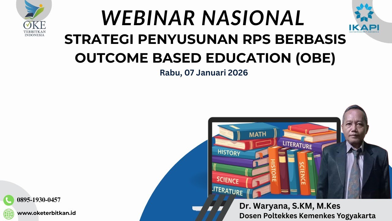 Webinar Nasional Oke Terbitkan bersama Dosen Poltekkes Kemenkes Yogyakarta