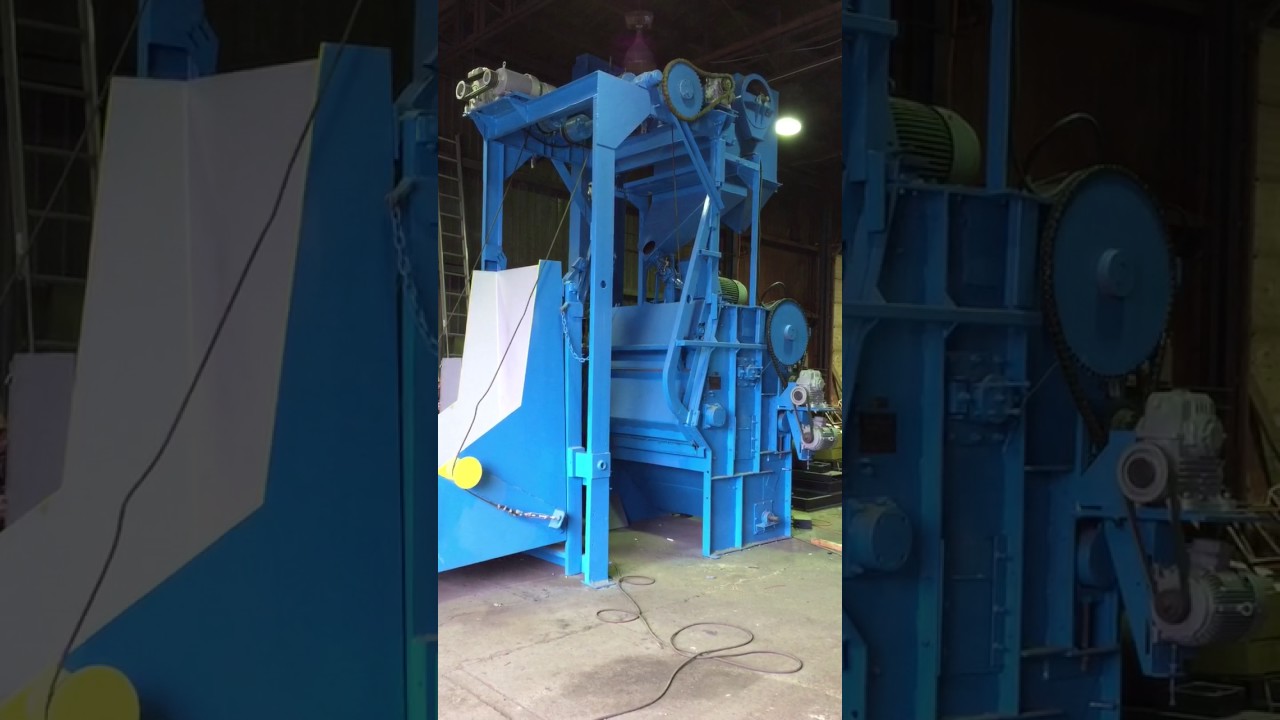 Wheelabrator 14 cu ft tumblast A3100