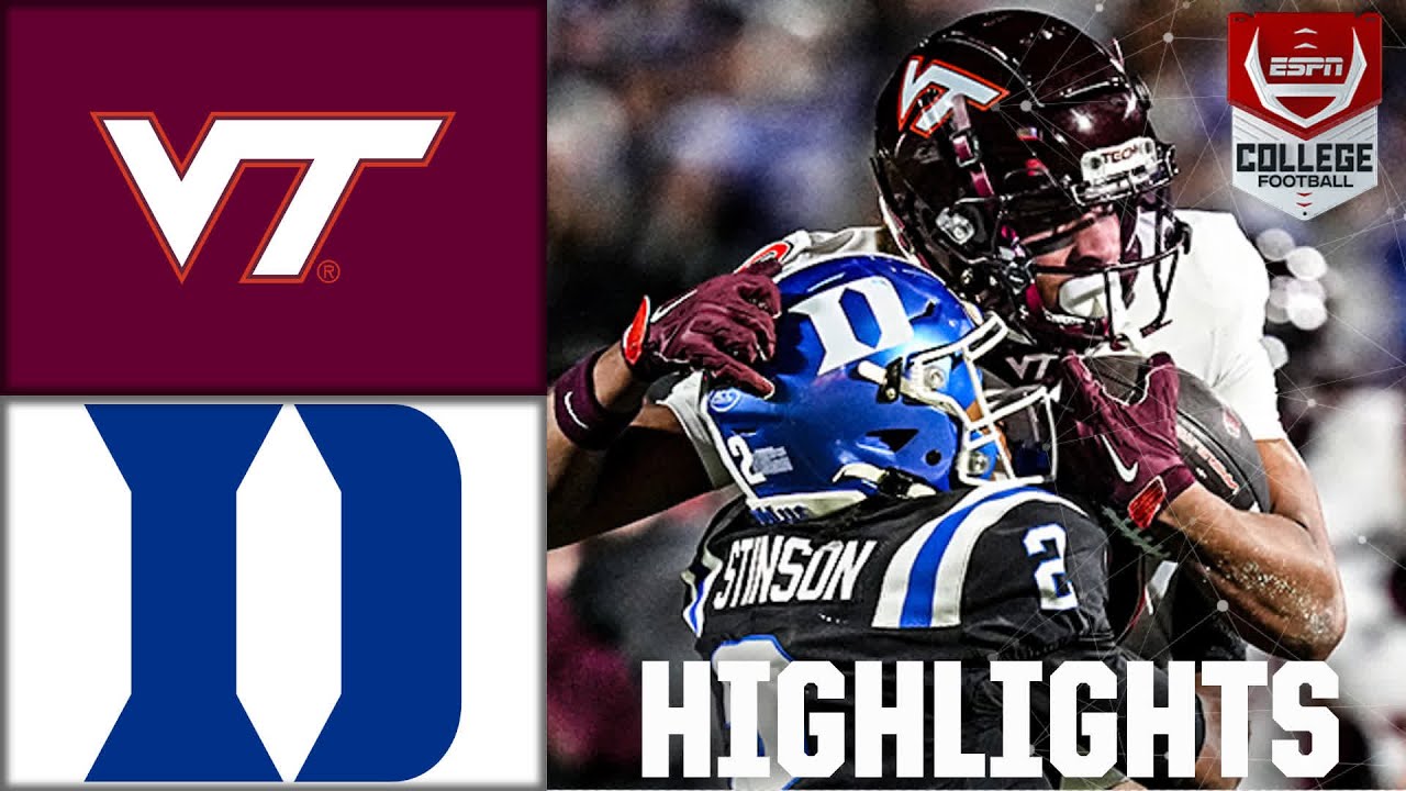 Virginia Tech Hokies vs. Duke Blue Devils | Full Game Highlights | ESPN College Football