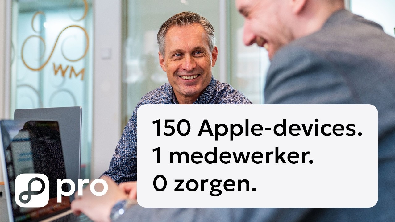 Pro Warehouse helpt Meesterwerk 150 Apple-devices te beheren zonder ICT-afdeling