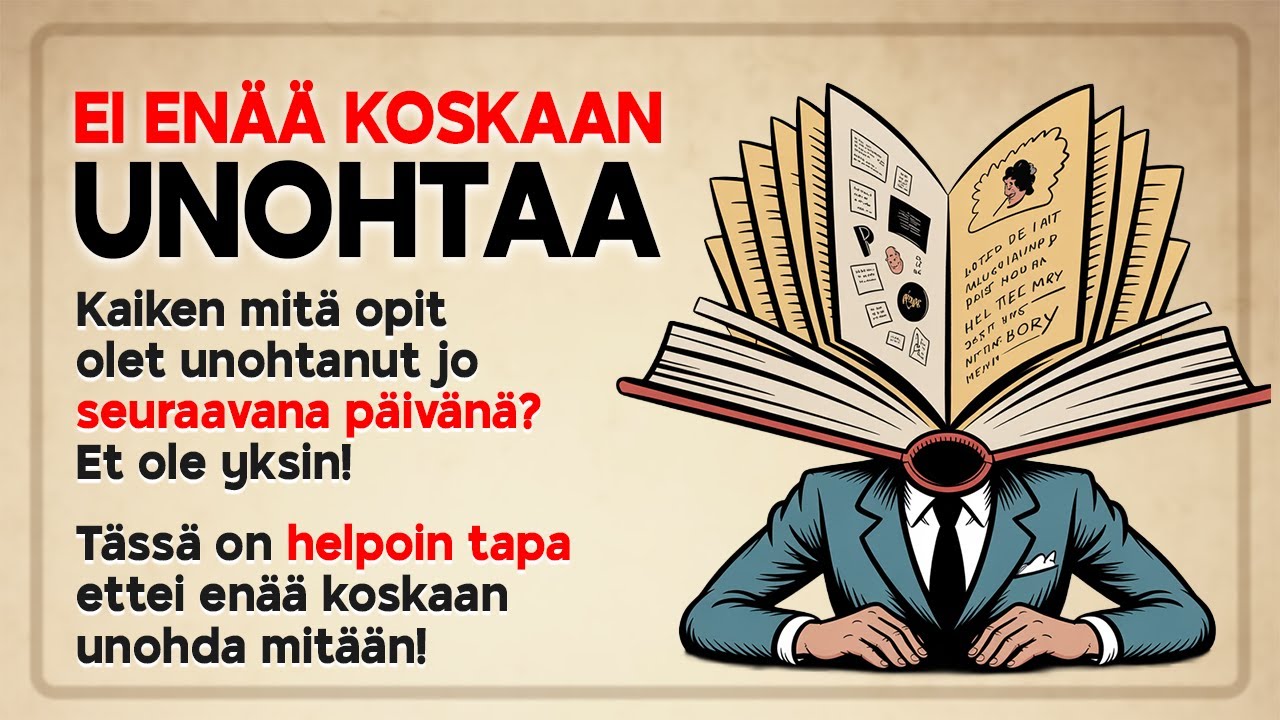 Opi suomea, äläkä koskaan enää unohda | Muistin tehostaja | (A1–B2)
