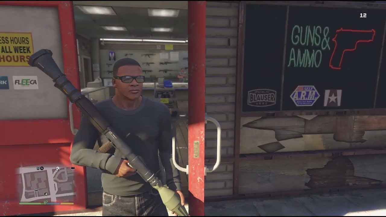 Gta 5  franklinle görev yaptık 3
