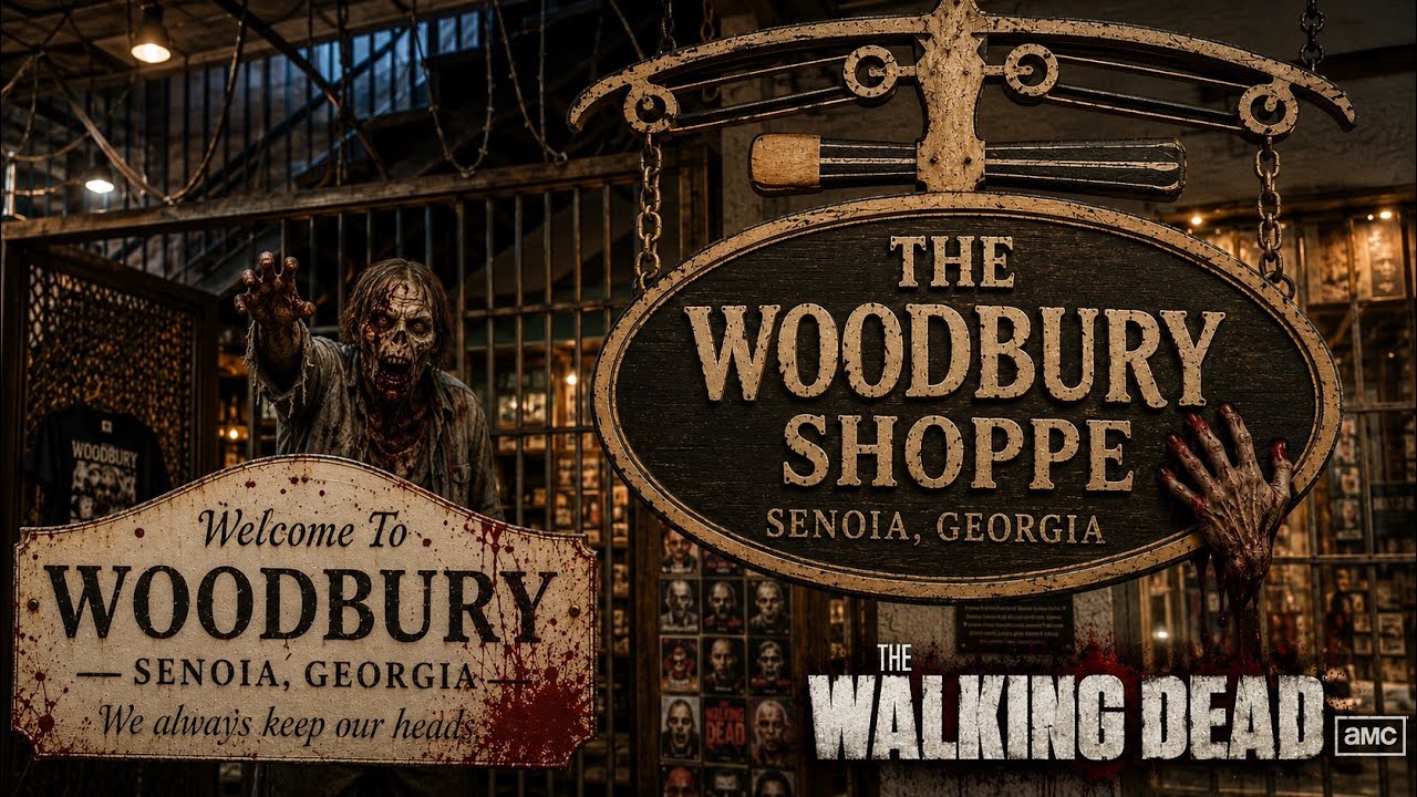 The Walking Dead Museum Woodbury Shoppe Senoia Georgia ￼
