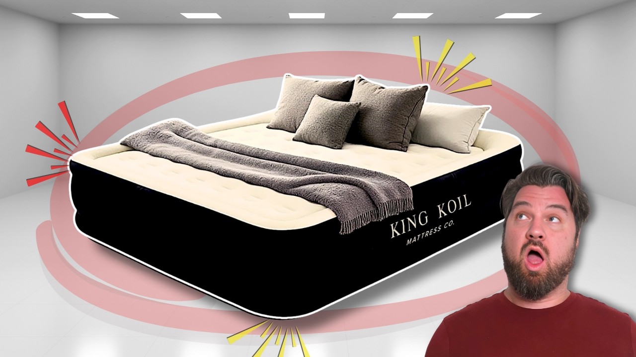 King Koil Air Mattress Review - Best Airbed For Guests??