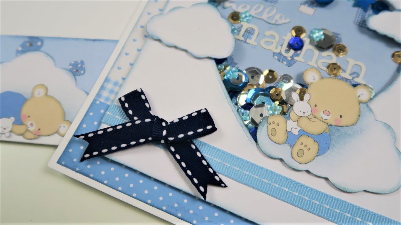 I AM AN AUNTIE!!! ~ Baby Shaker Card