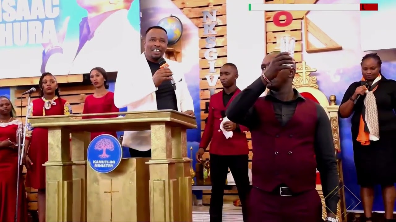 ISAAC KAHURA WORSHIP EXPERIENCE AT KAMUTI-INI