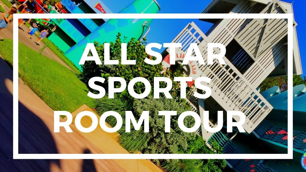 Disney's All Star Sports Room Tour