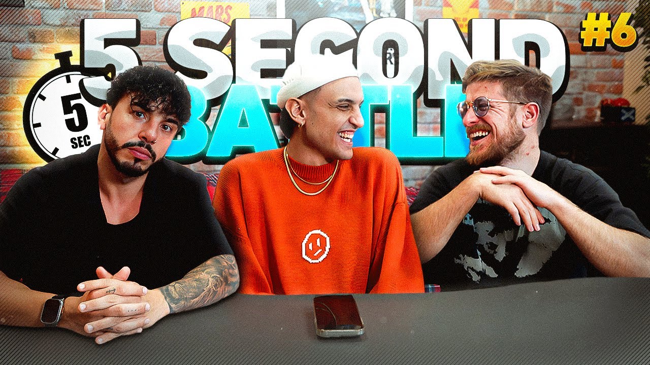 5 SECOND BATTLE #6 | L'EPISODIO PIÙ CAOTICO DI SEMPRE! con Riccardo Dose e Dadda