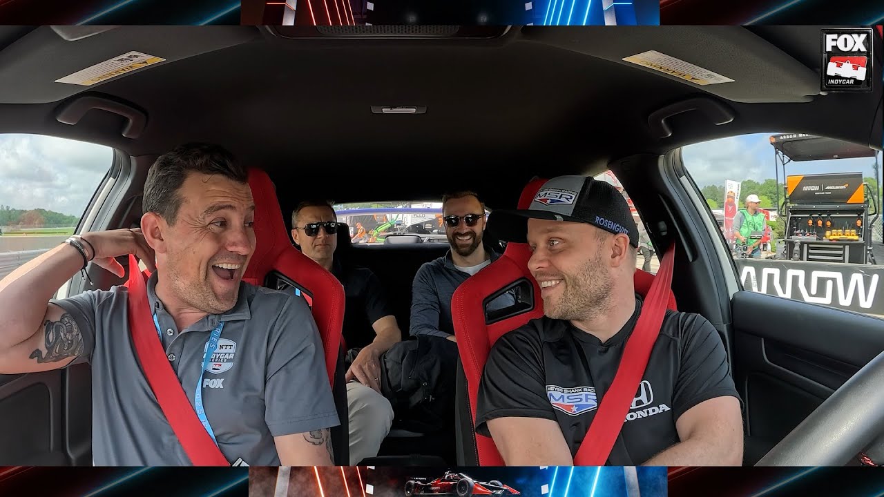 Felix Rosenqvist takes Will Buxton, James Hinchcliffe & Townsend Bell around Barber Motorsports Park