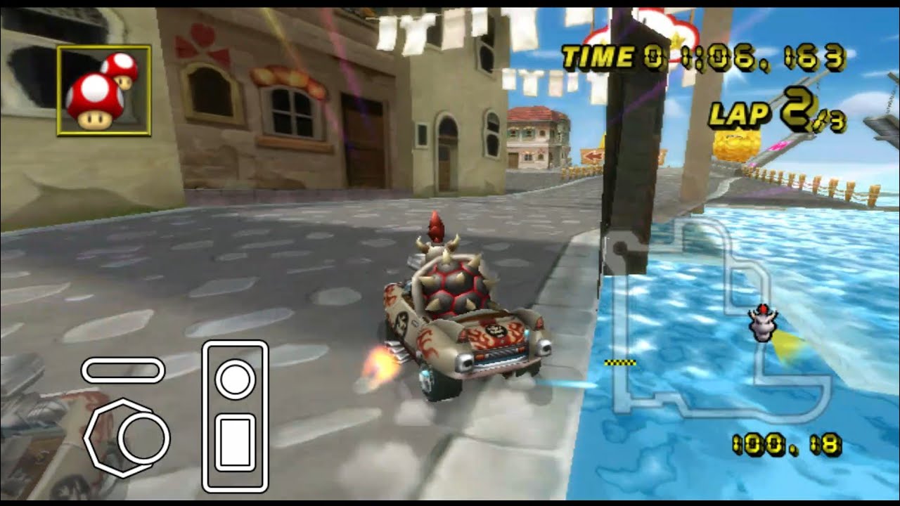 [MKWii] 【Former Kart WR】 DS Delfino Square - 2:09.245