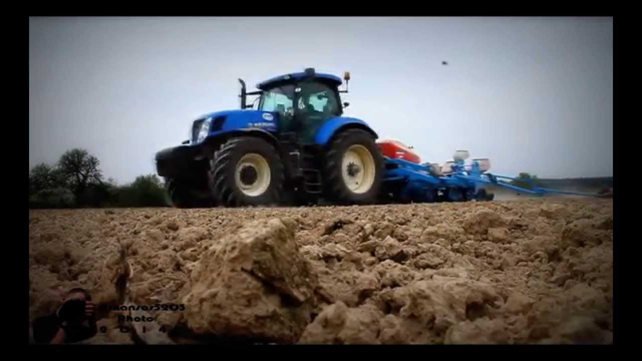 New Holland T7.235 + Monosem MicroSem NG Plus M Seeding Maize | Agroservant s.r.o