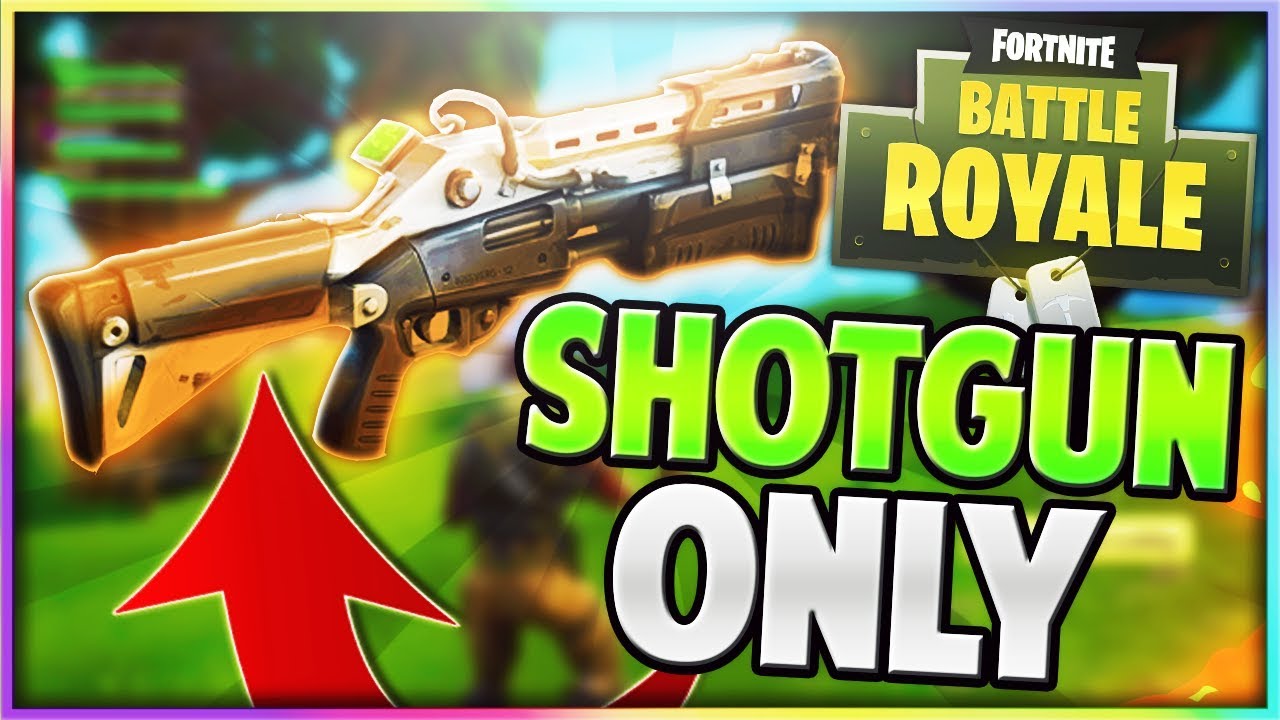 FORTNITE SHOTGUN ONLY CHALLENGE! - Fortnite: Battle Royale | TBNRKENWORTH