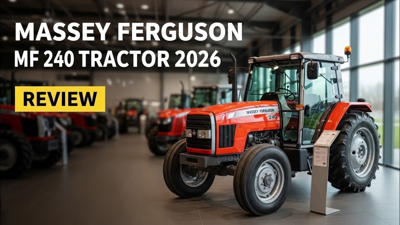 2026 MF 240 Tractor SHOCKS Farmers! Power, Mileage & Price Revealed