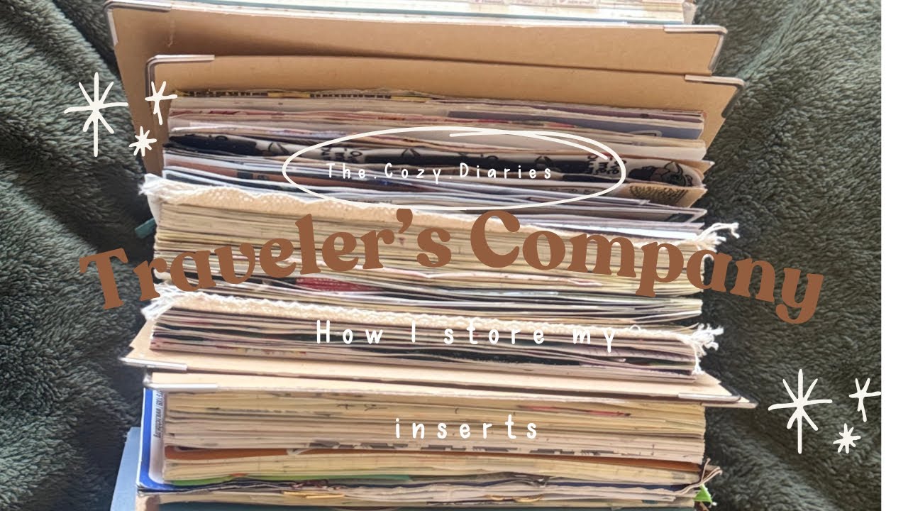 How I store my used Traveler’s Notebook inserts