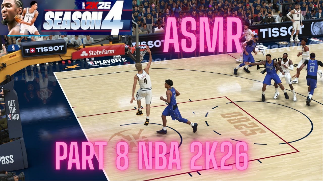 ASMR NBA 2k26 Road to 99 Overall Part 8