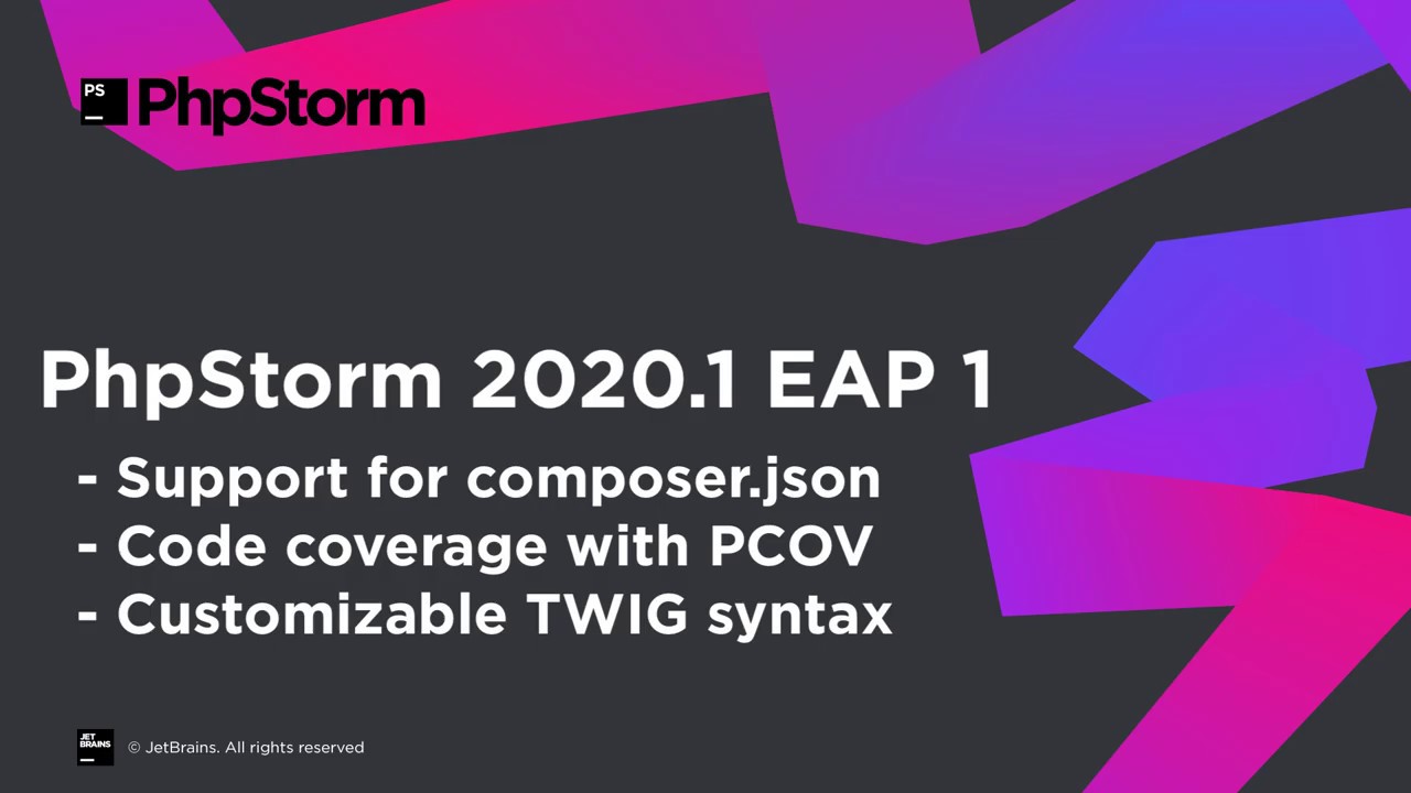 Что нас ждёт в PhpStorm 2020.1 &mdash; серия EAP | Сезон 2020.1, эпизод 1
