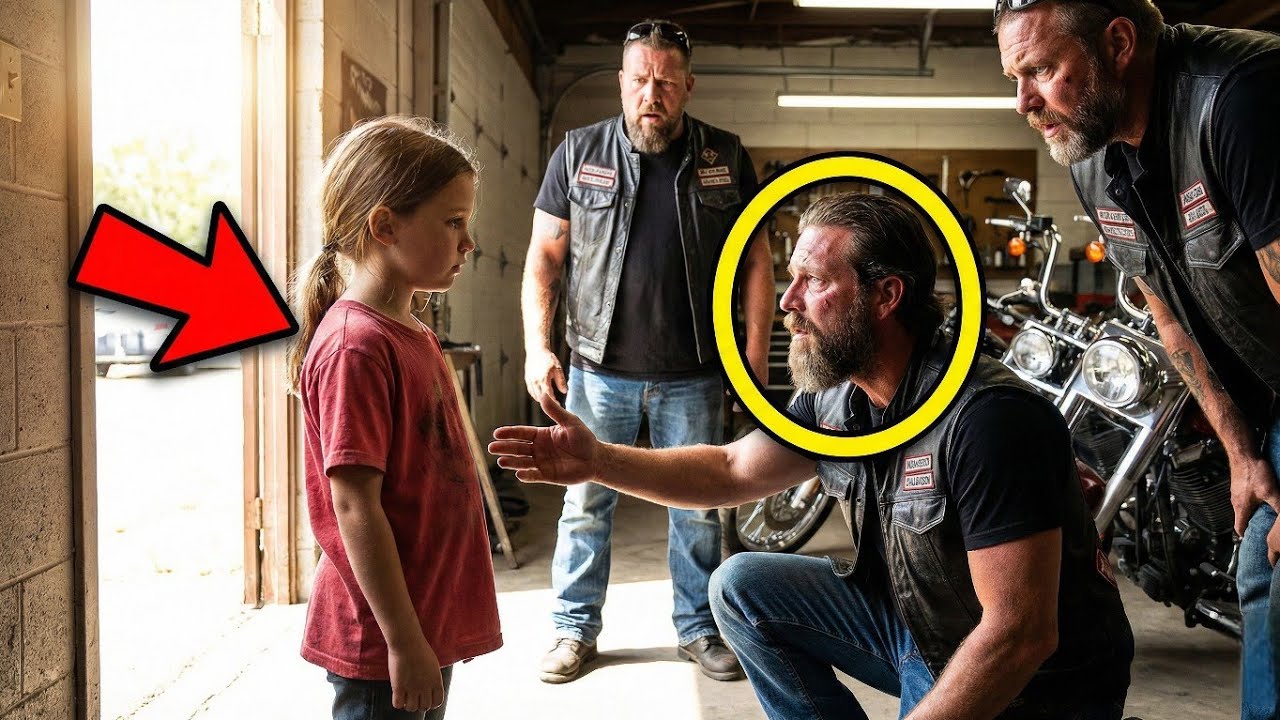 7-Jährige beim Biker-Club. Boss sieht ihren Arm & erklärt Polizei den Krieg!