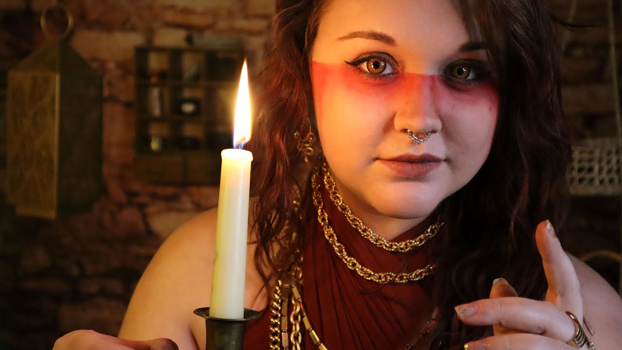 ASMR Desert Witch Reads Your Fortune (Witch Runes and Guidance Roleplay)
