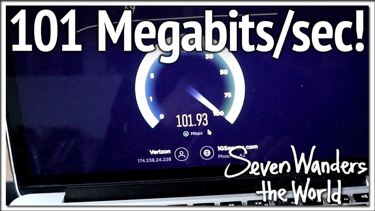 Super Fast Verizon 8800L Mobile Gigabit Internet Impressions and Testing E505