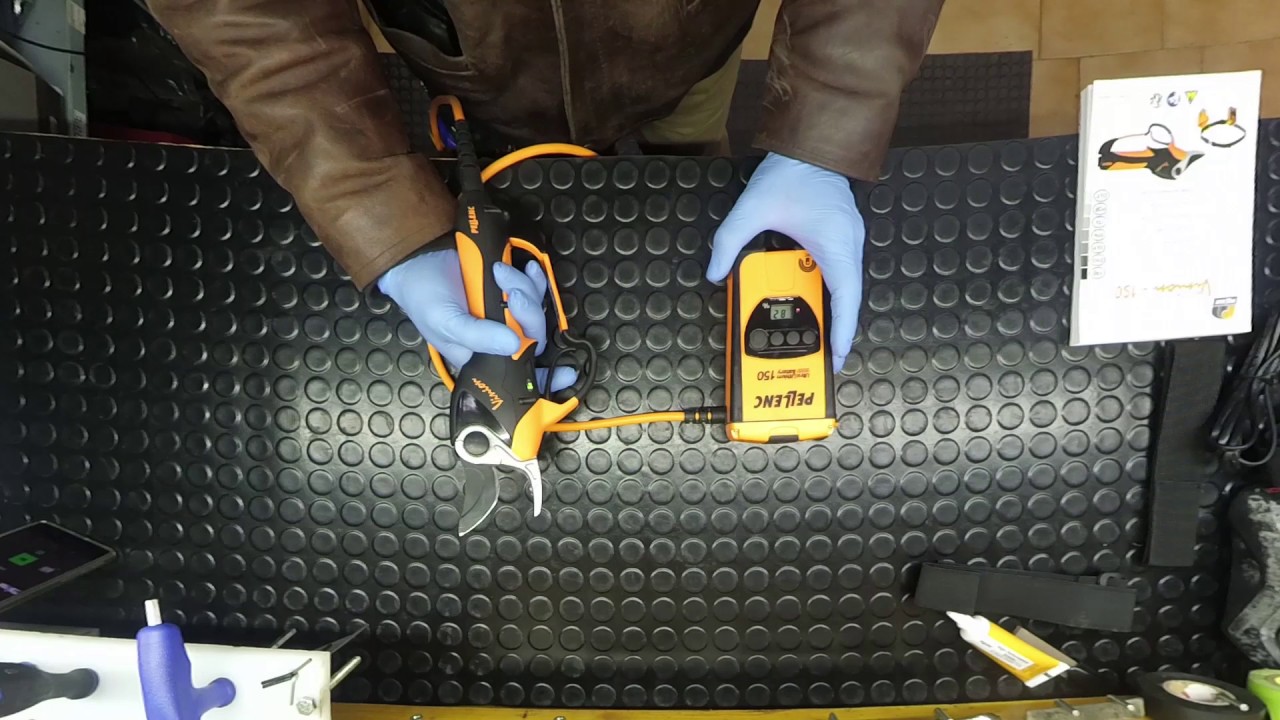 Guida all'utilizzo: Forbici elettroniche Pellenc Vinion e Prunion