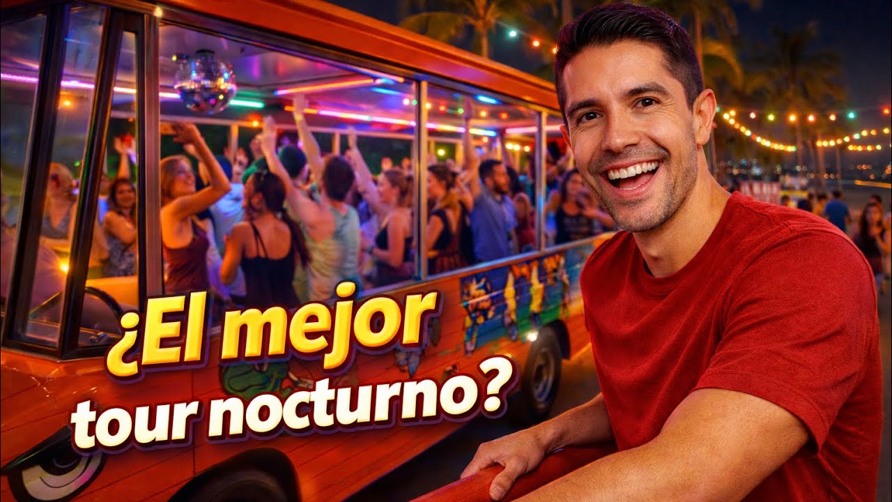 ¡En MAZATLÁN así se vive la FIESTA sobre ruedas! 🚌🎶