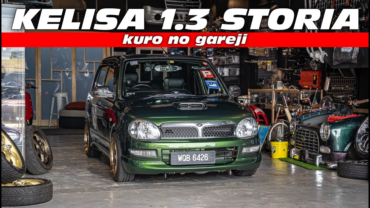 Perodua Kelisa 1.3 Storia | Luar MDM Dalam JDM by Kuro No Gareji
