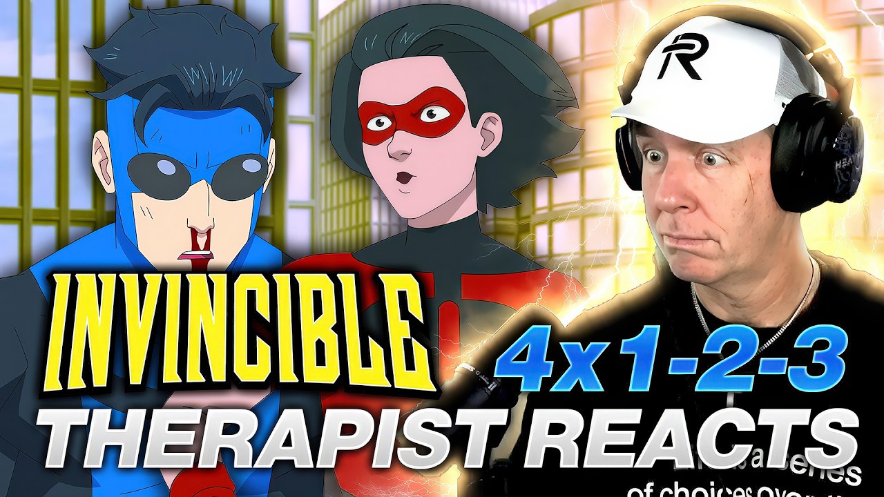 INVINCIBLE SEASON 4 EPISODES 1-3 | First Time Watching | Therapist REACTS