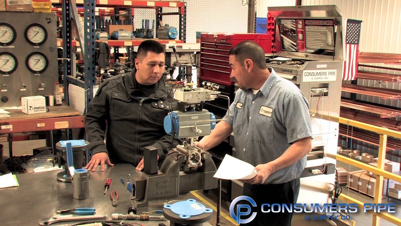 Consumers Pipe & Supply Valve Actuation Shop