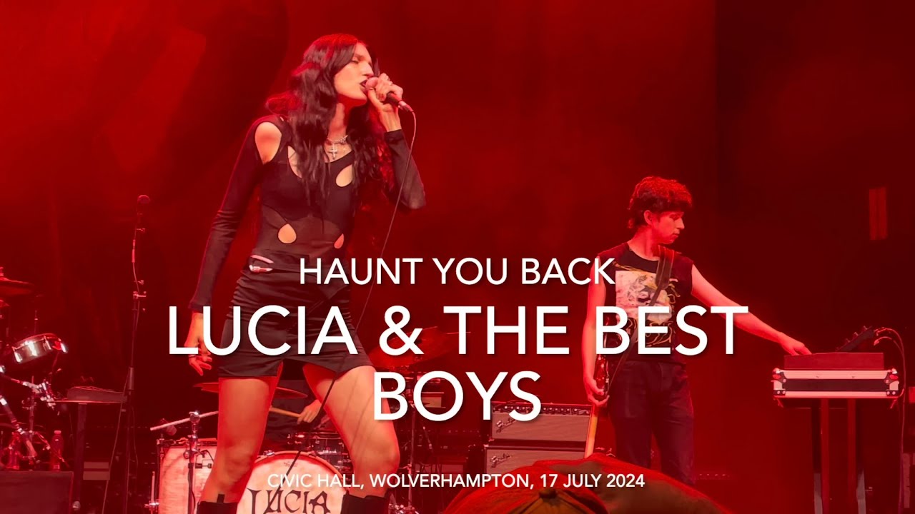 Lucia & The Best Boys - Haunt You Back - Live 4k @ Civic Hall, Wolverhampton, 17 July 2024