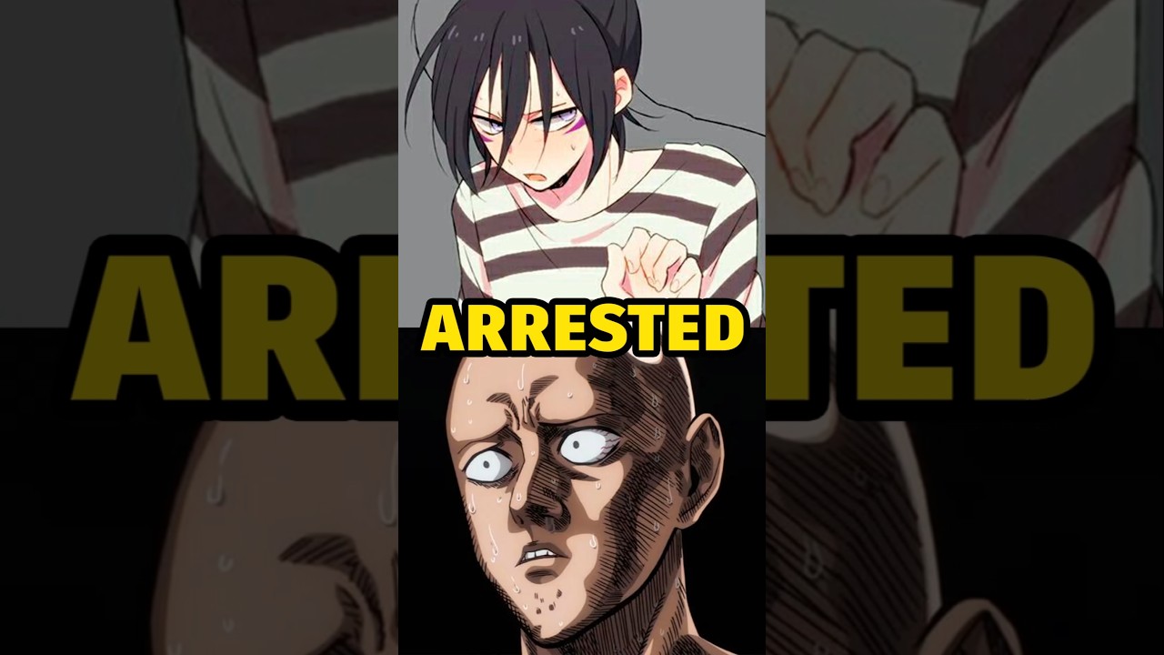 WHEN SAITAMA ARRESTED SPEED O SOUND SONIC TO KEEP HIS JOB #onepunchman #anime #saitama #opm #manga