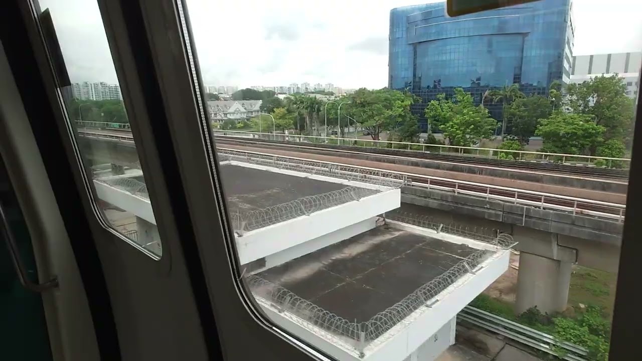 [Old Westbound Track] Kawasaki/Sifang C151B 633/634 Simei (EW3) to Tanah Merah (EW4)