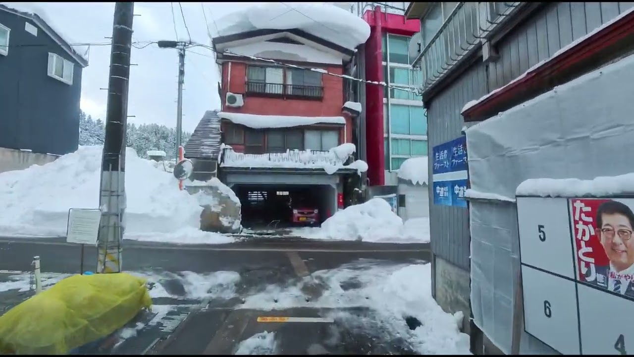 2026 01 27 豪雪の始まり 十日町 道路事情