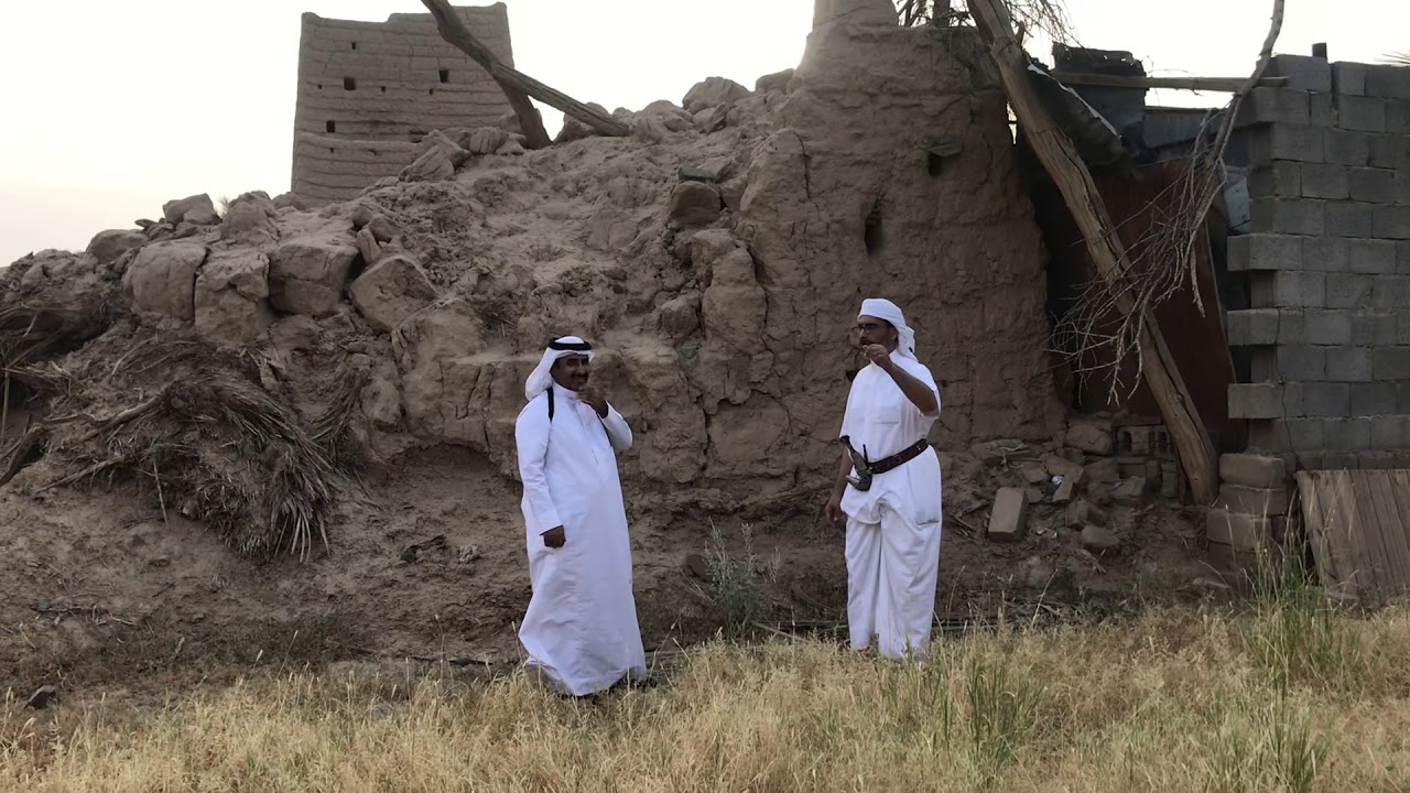 الباقي من قصر ال مفلح الاثري في حبونا