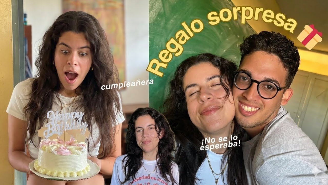 Vlog | ¡La REACCIÓN de Claudia al ver su REGALO SORPRESA! 🎁 | Fiesta de Cumpleaños 😁🎊
